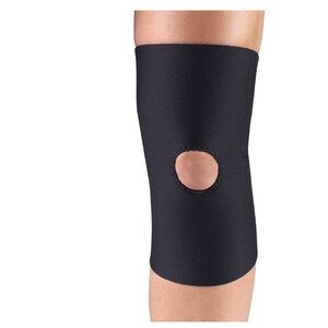 Koolflex Knee Sleeve with Stabilizer and Open Patella Black Size M XL NEW